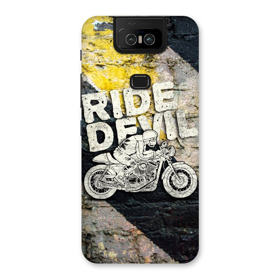 Ride Devil Back Case for Zenfone 6z