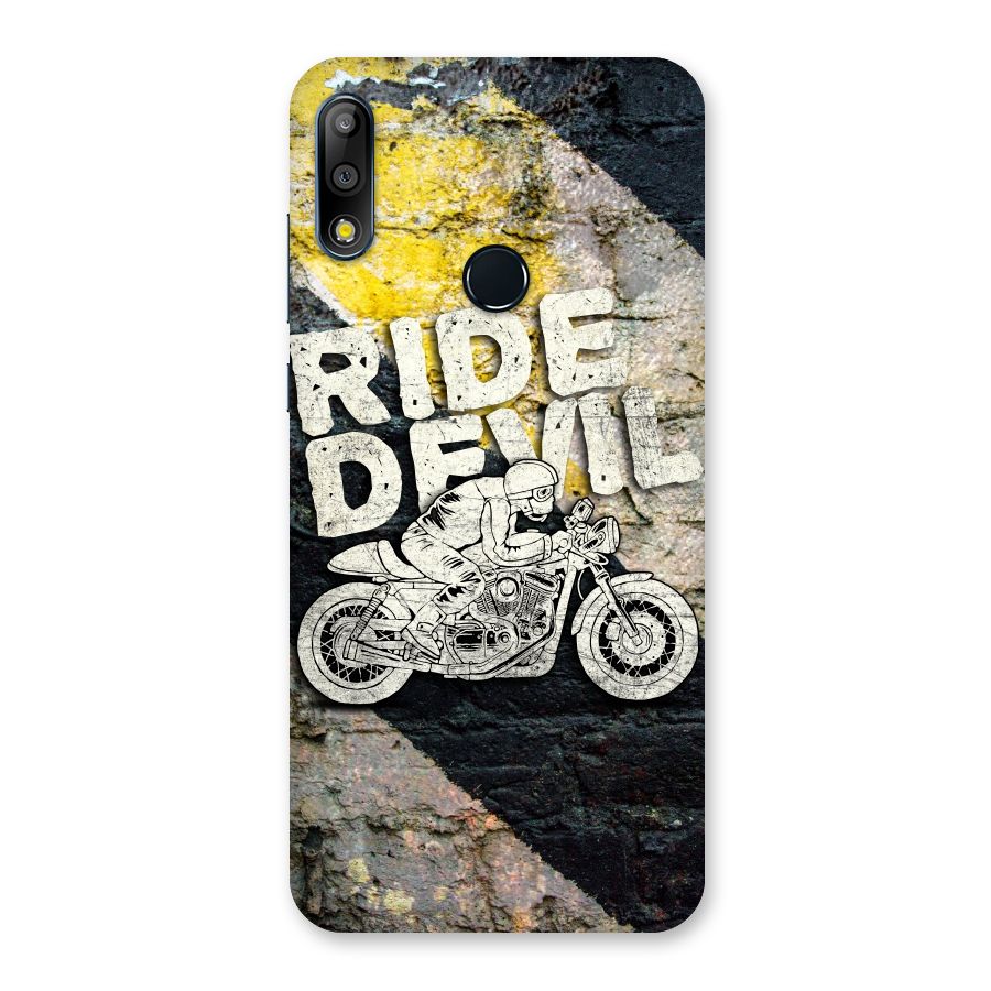 Ride Devil Back Case for Zenfone Max Pro M2