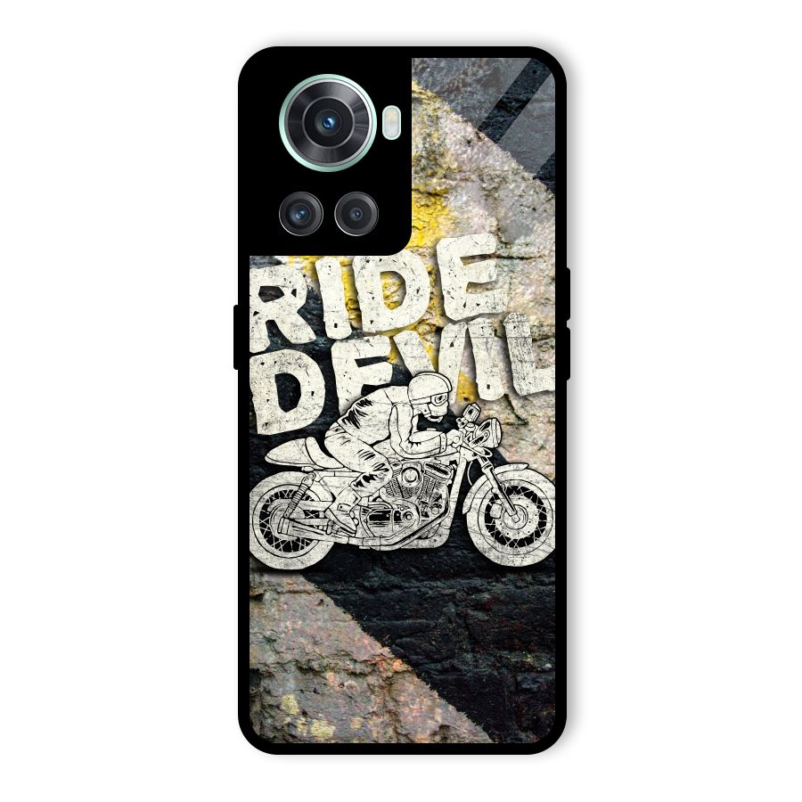 Ride Devil Glass Back Case for OnePlus 10R