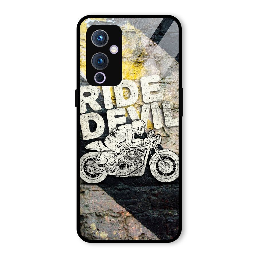Ride Devil Glass Back Case for OnePlus 9