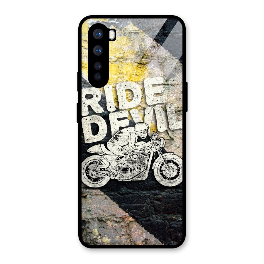 Ride Devil Glass Back Case for OnePlus Nord
