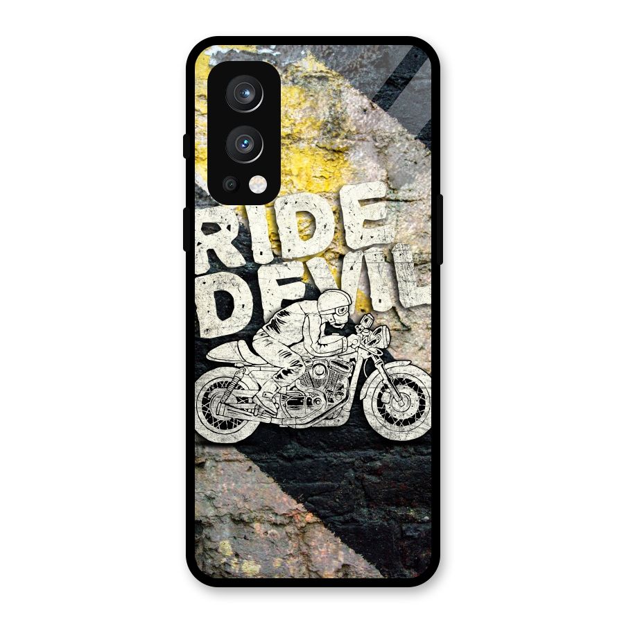 Ride Devil Glass Back Case for OnePlus Nord 2 5G
