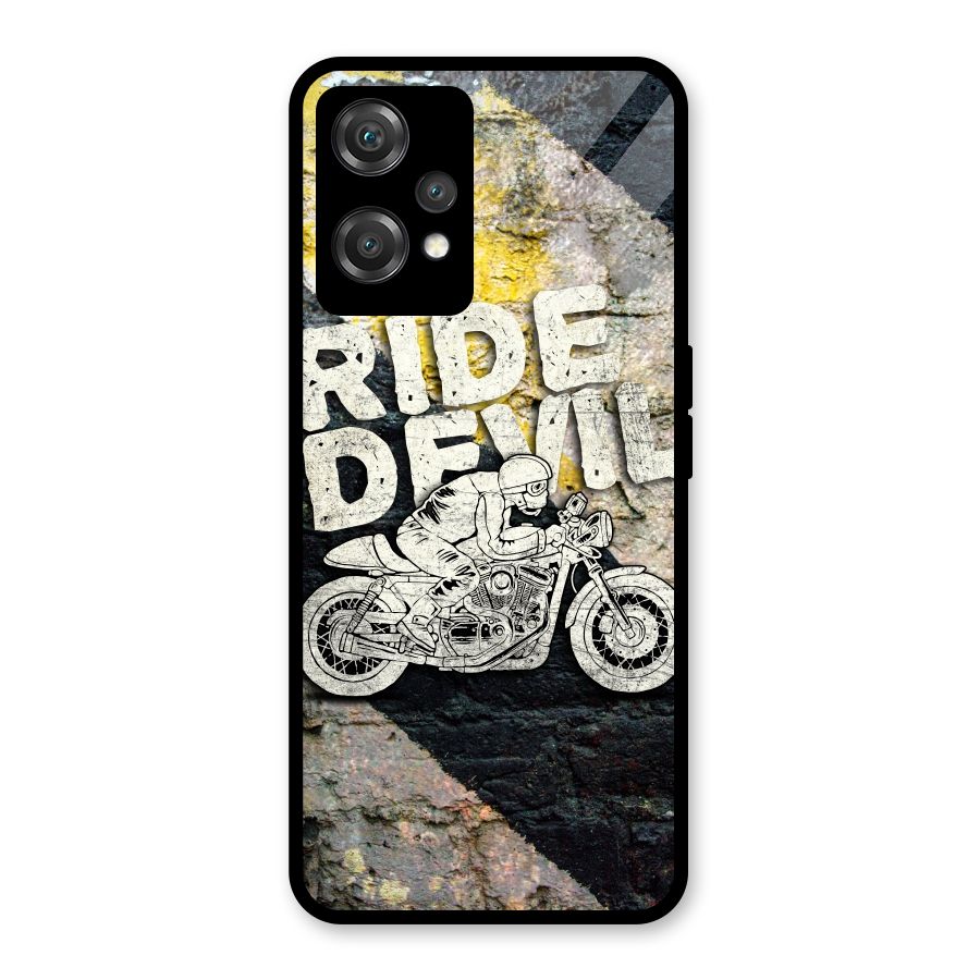 Ride Devil Glass Back Case for OnePlus Nord CE 2 Lite 5G
