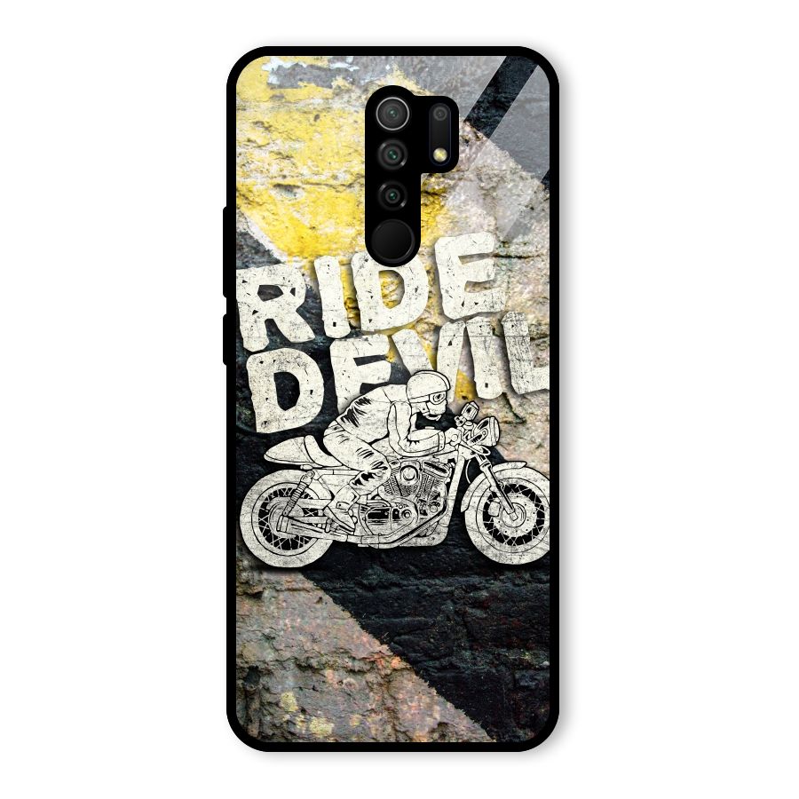 Ride Devil Glass Back Case for Poco M2