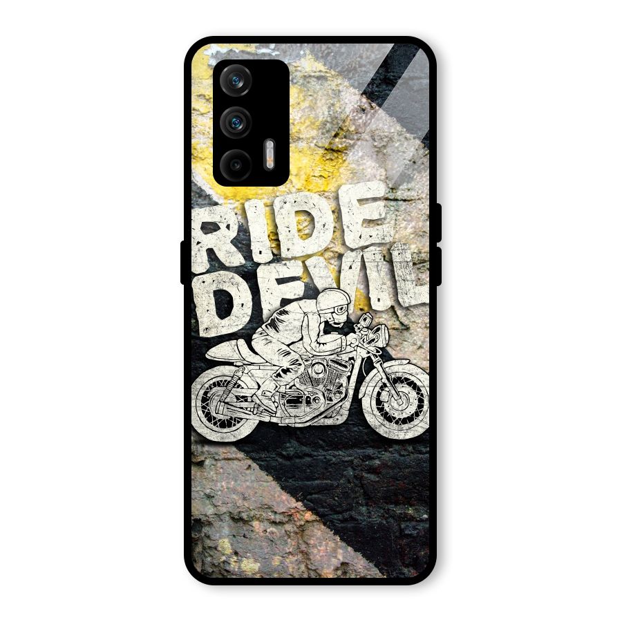 Ride Devil Glass Back Case for Realme GT 5G