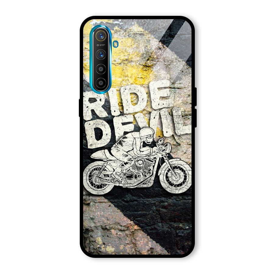 Ride Devil Glass Back Case for Realme X2
