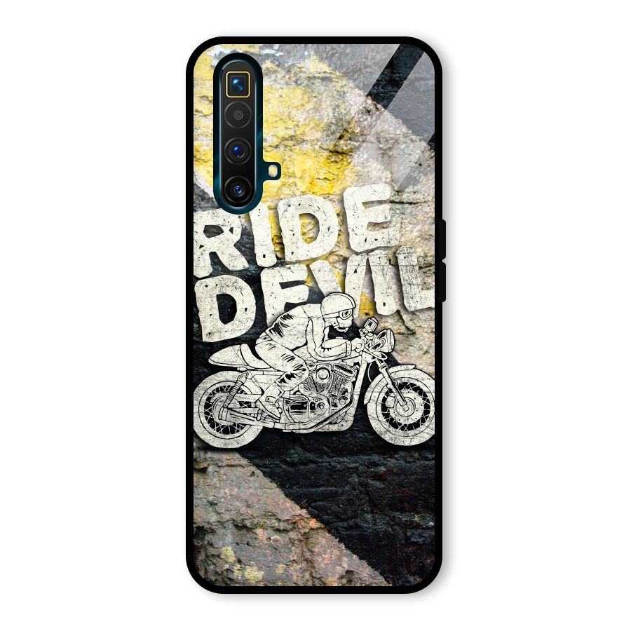 Ride Devil Glass Back Case for Realme X3 SuperZoom