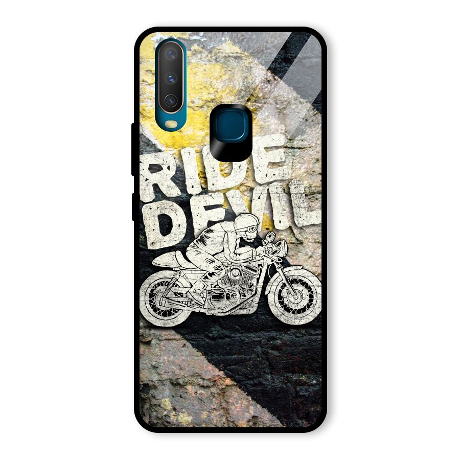 Ride Devil Glass Back Case for Vivo U10
