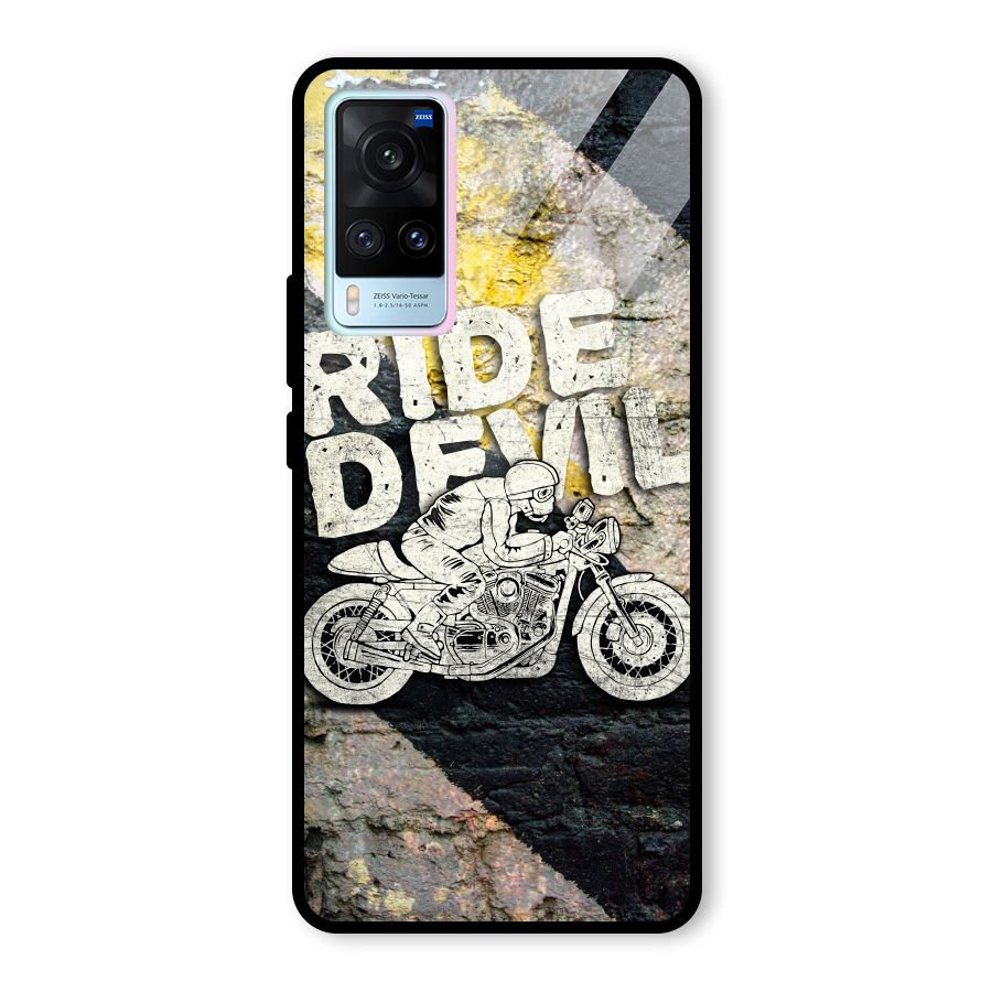 Ride Devil Glass Back Case for Vivo X60