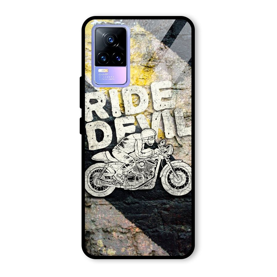 Ride Devil Glass Back Case for Vivo Y73