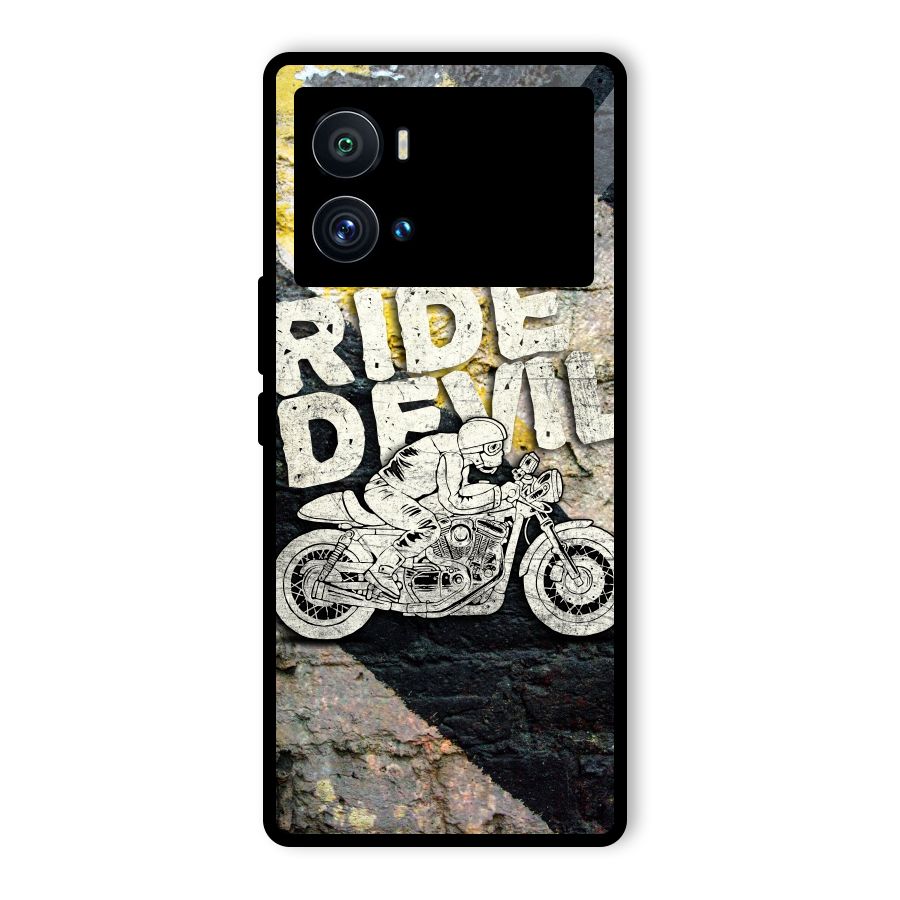 Ride Devil Glass Back Case for Vivo iQOO 9 Pro