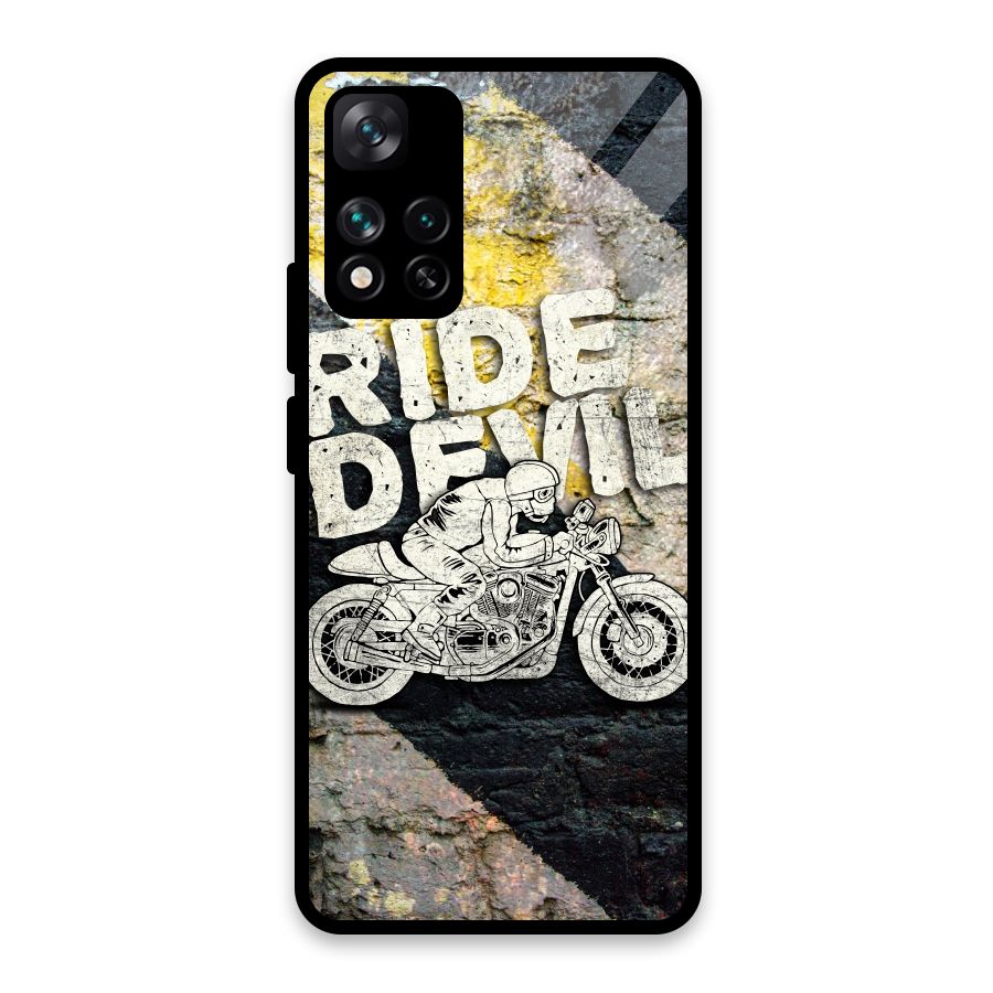 Ride Devil Glass Back Case for Xiaomi 11i HyperCharge 5G