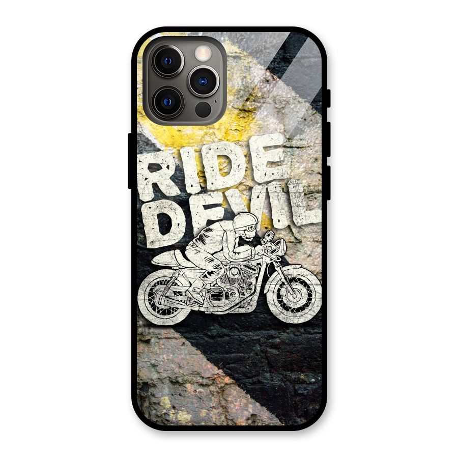 Ride Devil Glass Back Case for iPhone 12 Pro