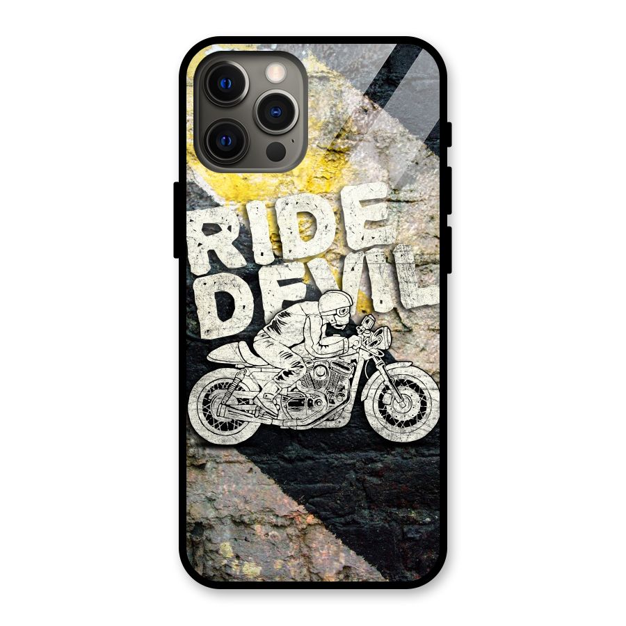 Ride Devil Glass Back Case for iPhone 12 Pro Max