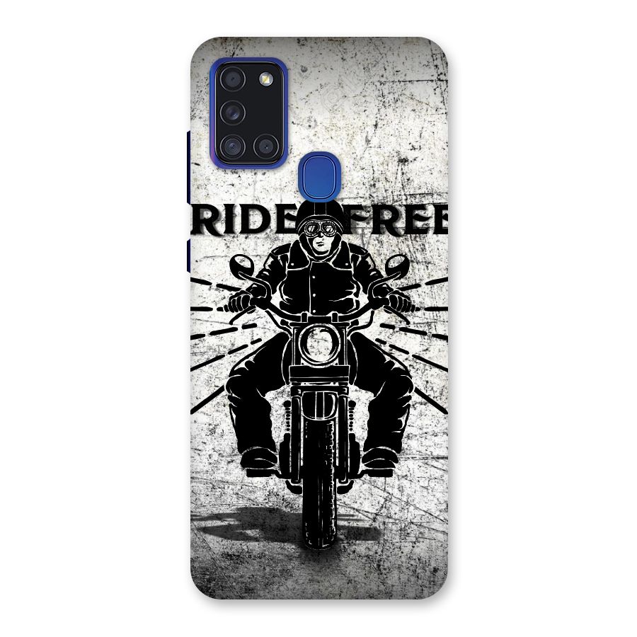 Ride Free Back Case for Galaxy A21s
