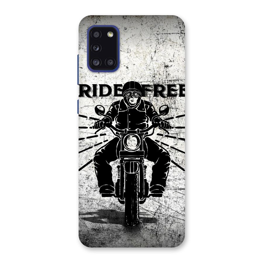 Ride Free Back Case for Galaxy A31