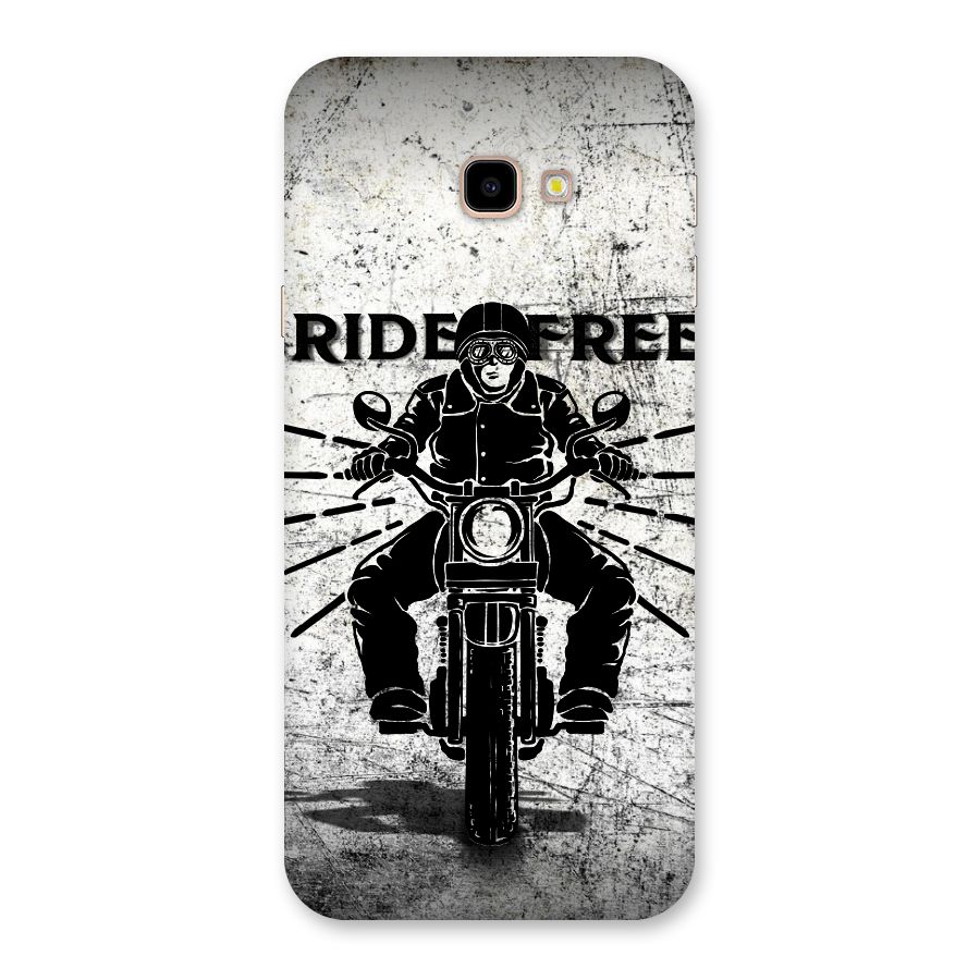 Ride Free Back Case for Galaxy J4 Plus