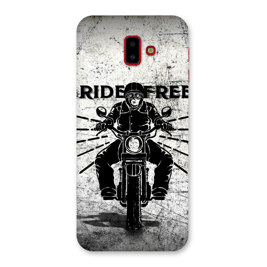 Ride Free Back Case for Galaxy J6 Plus