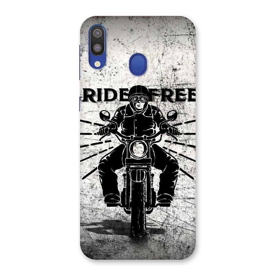 Ride Free Back Case for Galaxy M20