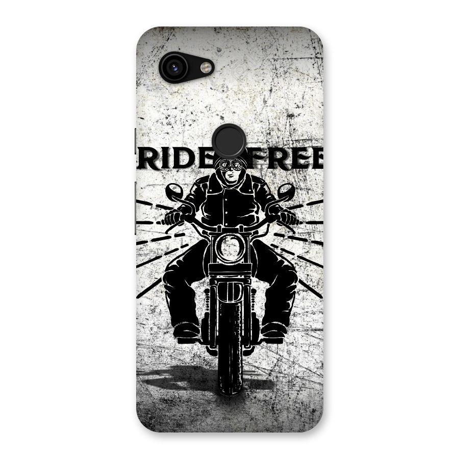 Ride Free Back Case for Google Pixel 3a