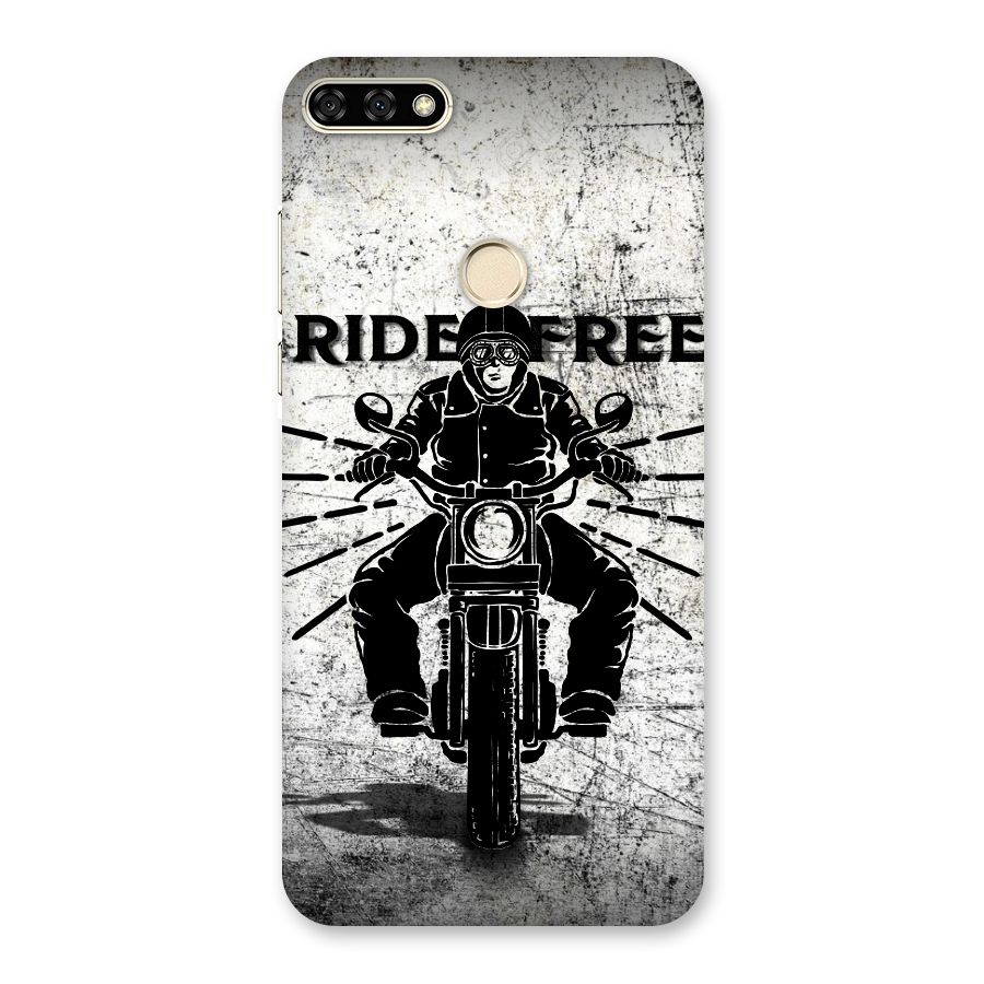 Ride Free Back Case for Honor 7A