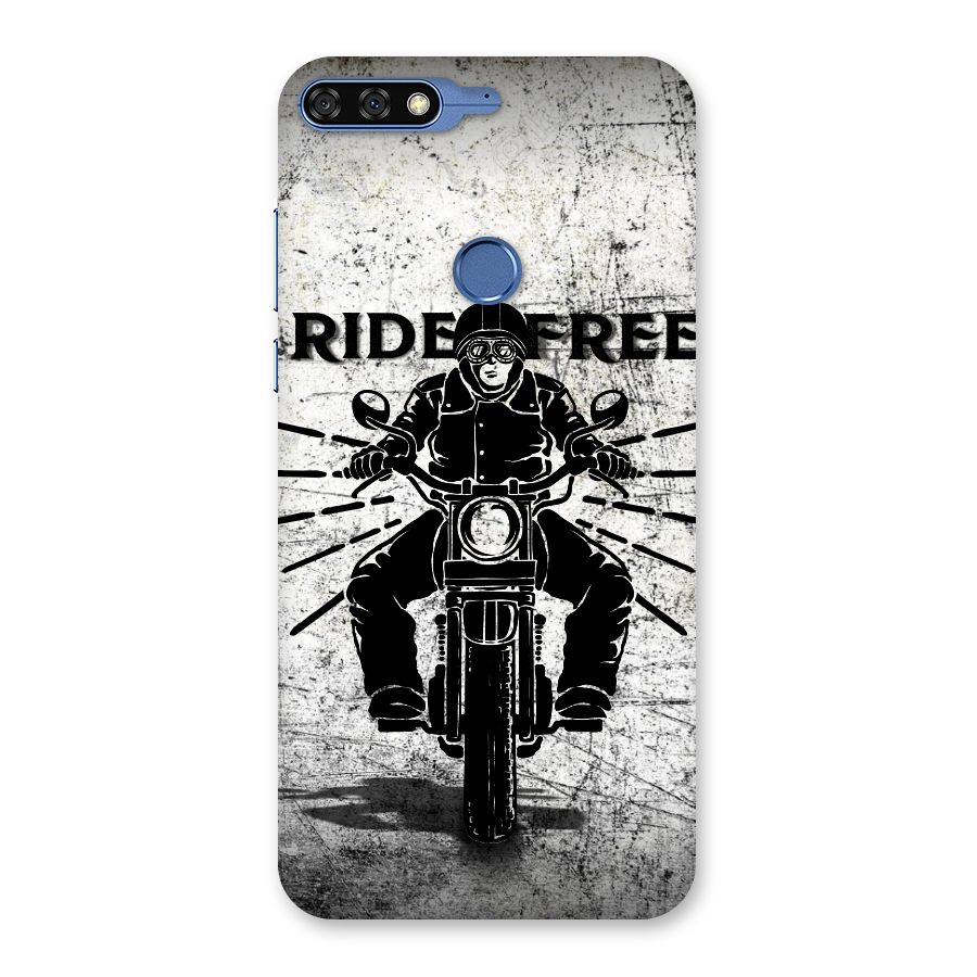 Ride Free Back Case for Honor 7C