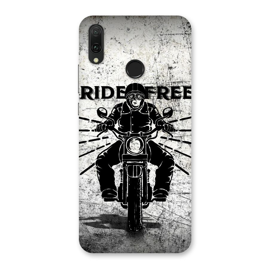 Ride Free Back Case for Huawei Y9 (2019)