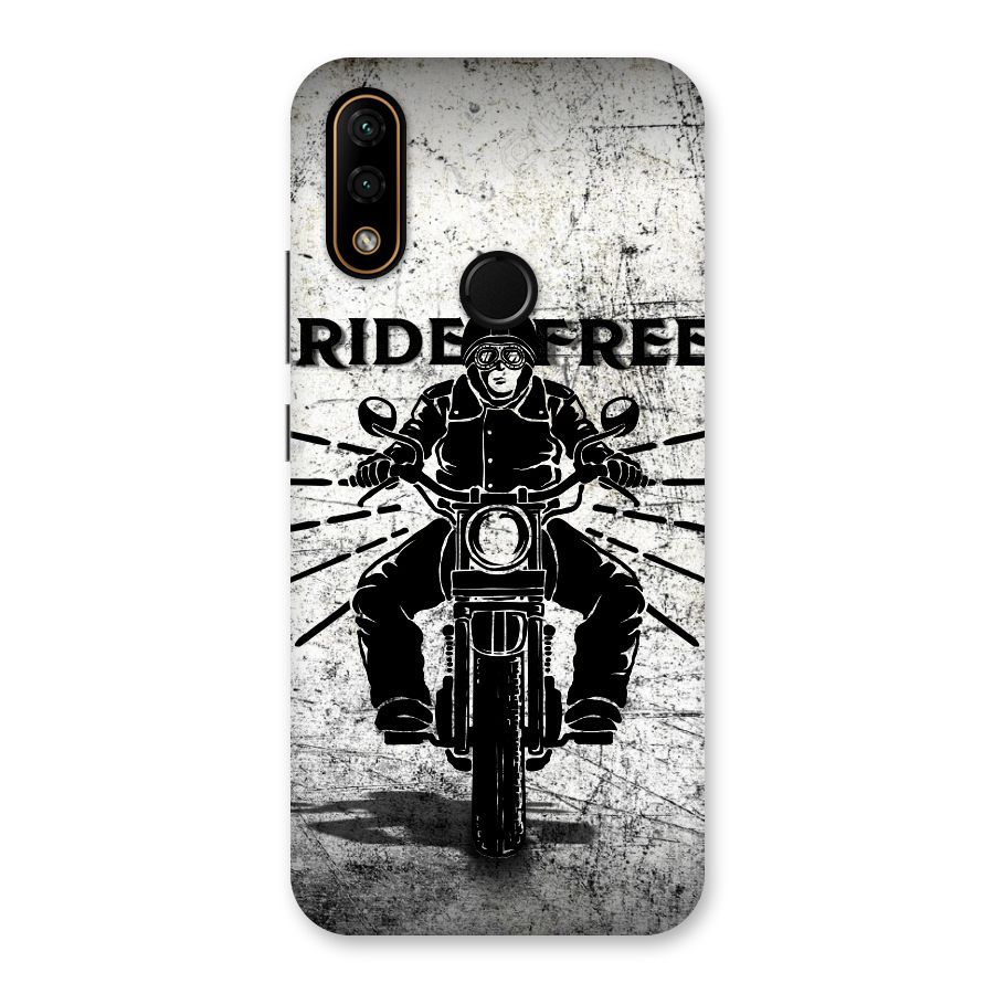Ride Free Back Case for Lenovo A6 Note