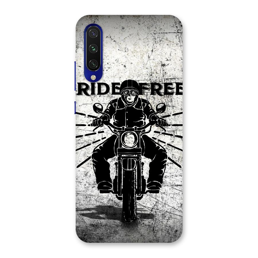 Ride Free Back Case for Mi A3