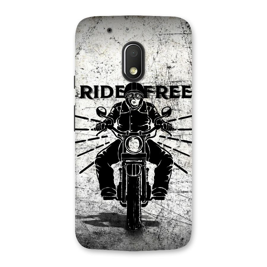 Ride Free Back Case for Moto G4 Play