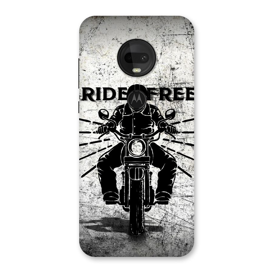 Ride Free Back Case for Moto G7
