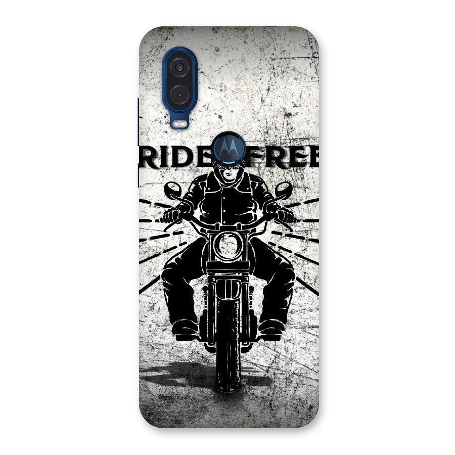 Ride Free Back Case for Motorola One Vision