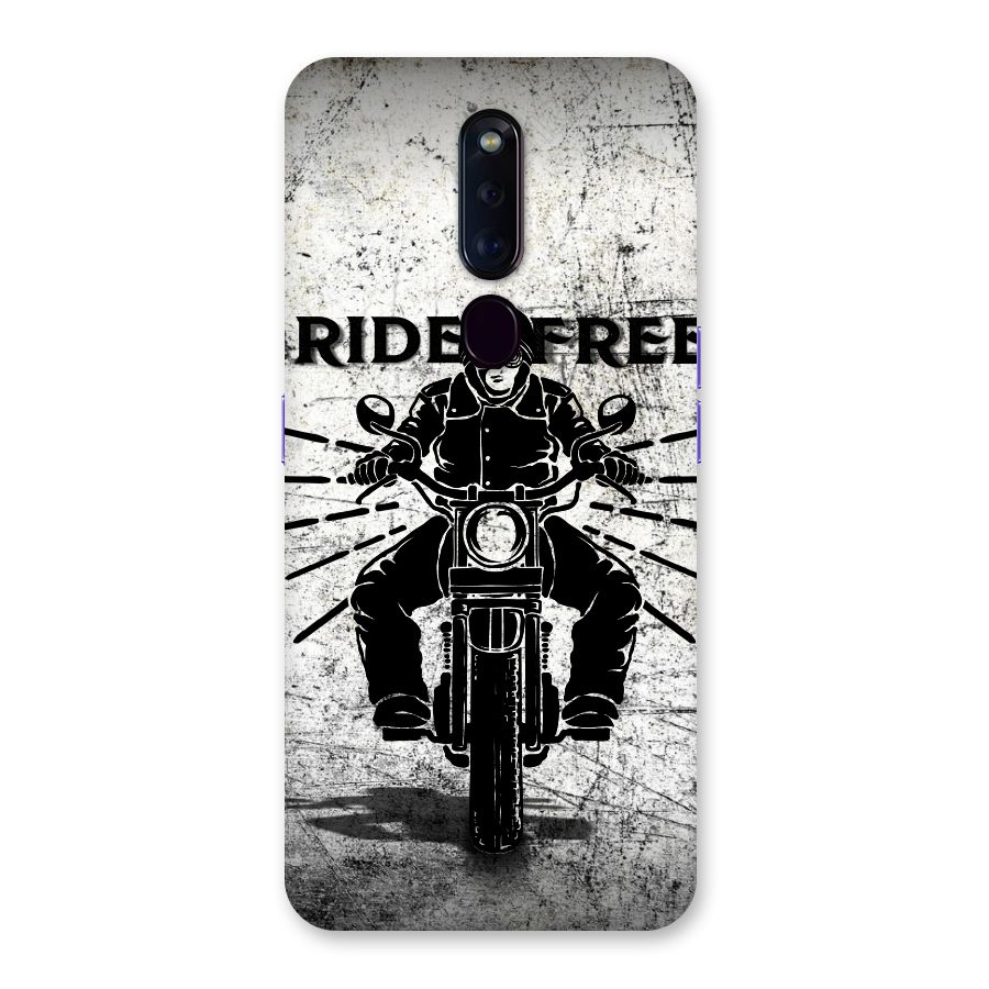 Ride Free Back Case for Oppo F11 Pro