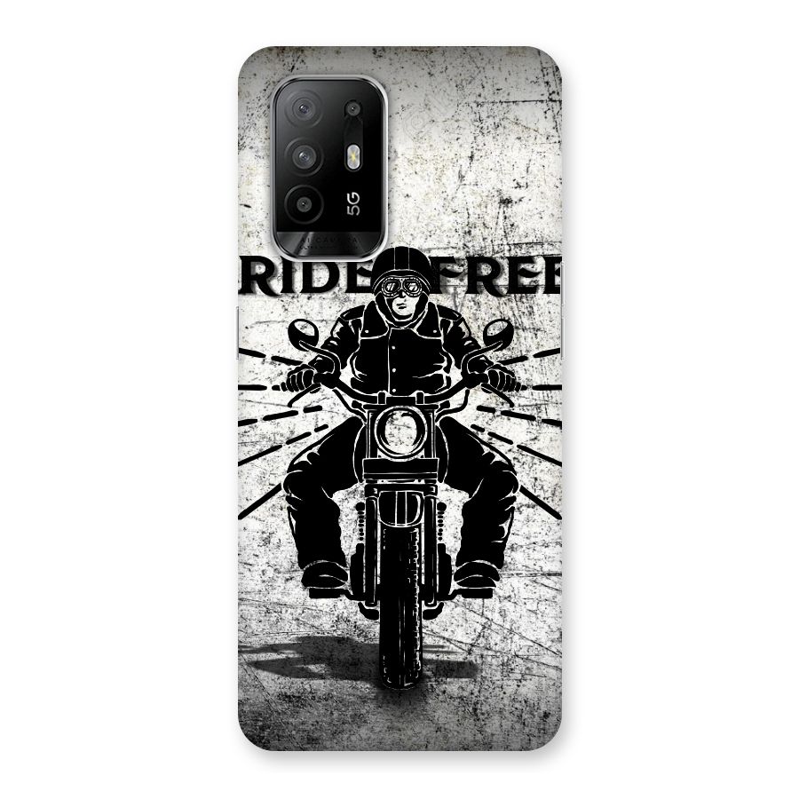 Ride Free Back Case for Oppo F19 Pro Plus 5G