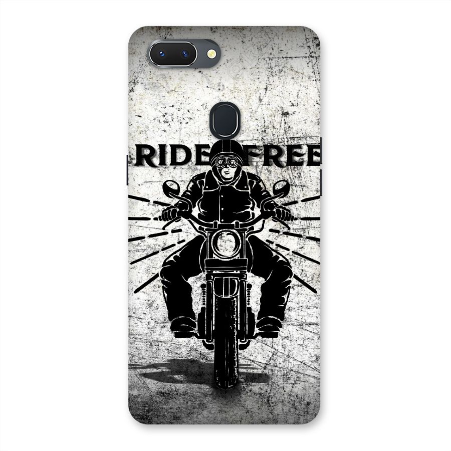 Ride Free Back Case for Oppo Realme 2