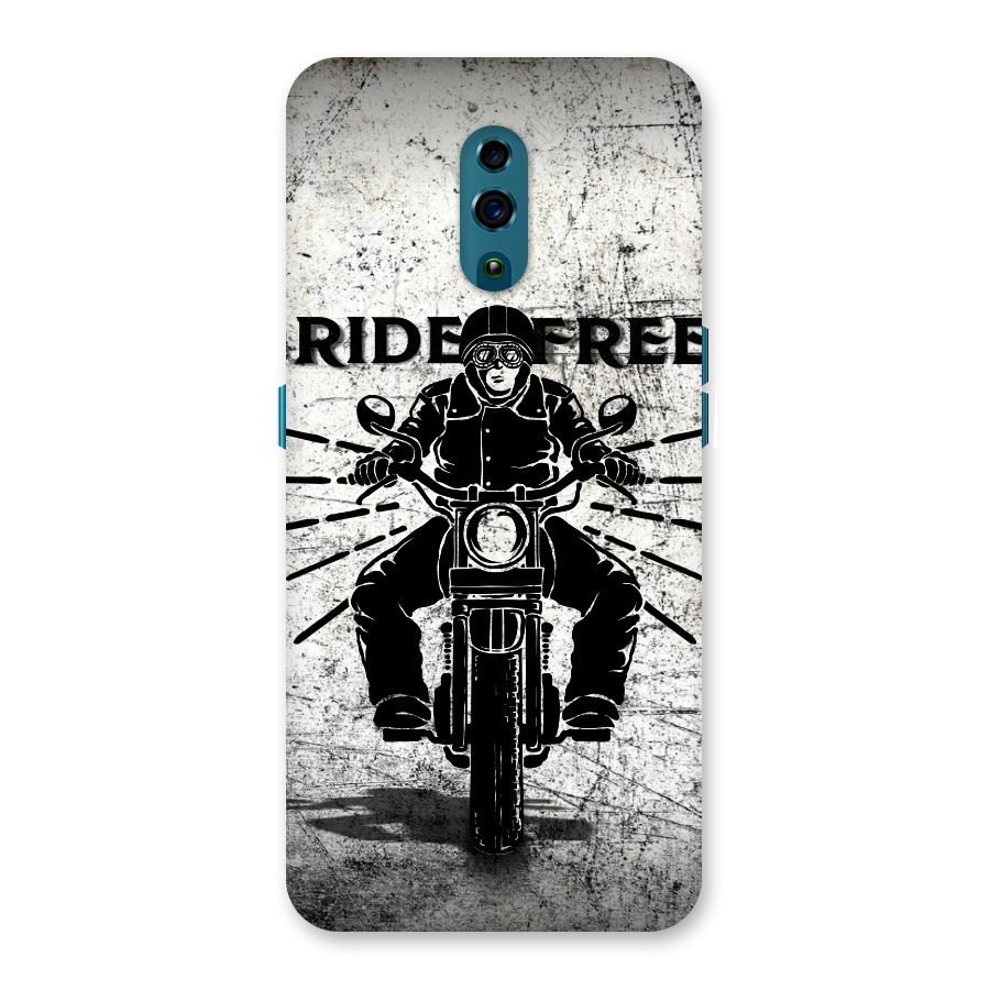 Ride Free Back Case for Oppo Reno
