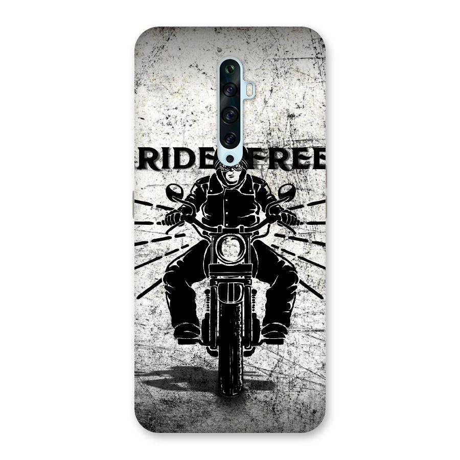 Ride Free Back Case for Oppo Reno2 F