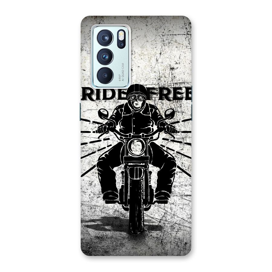 Ride Free Back Case for Oppo Reno6 Pro 5G