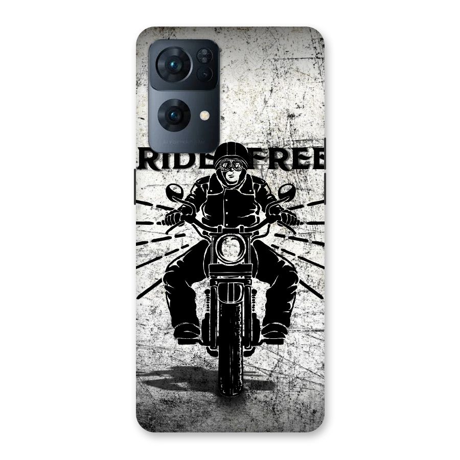 Ride Free Back Case for Oppo Reno7 Pro 5G
