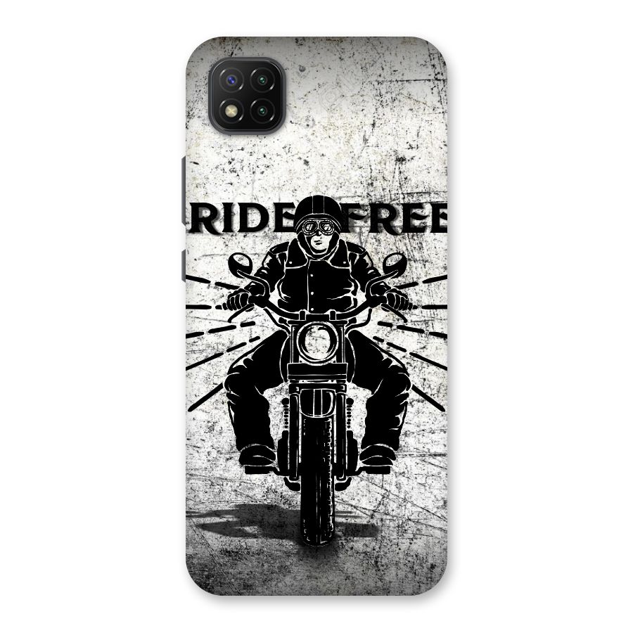 Ride Free Back Case for Poco C3