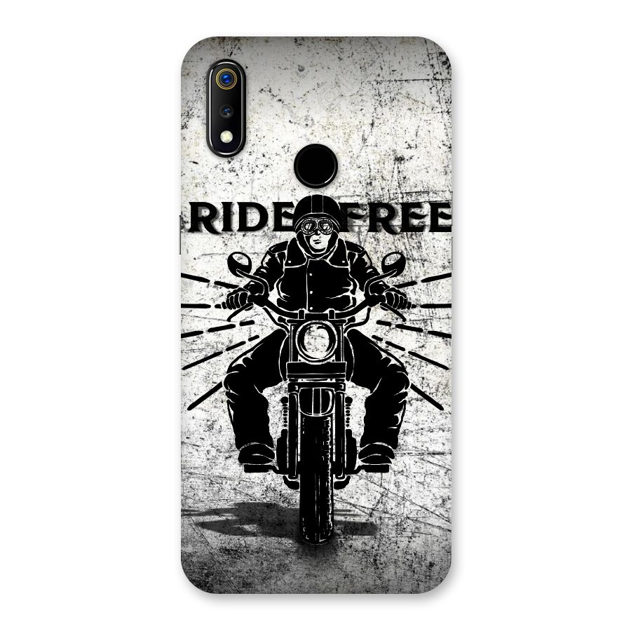 Ride Free Back Case for Realme 3