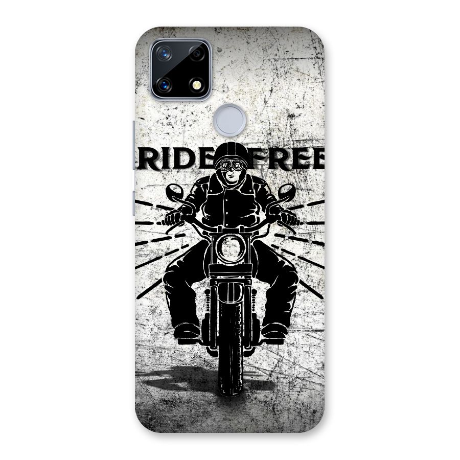 Ride Free Back Case for Realme Narzo 20