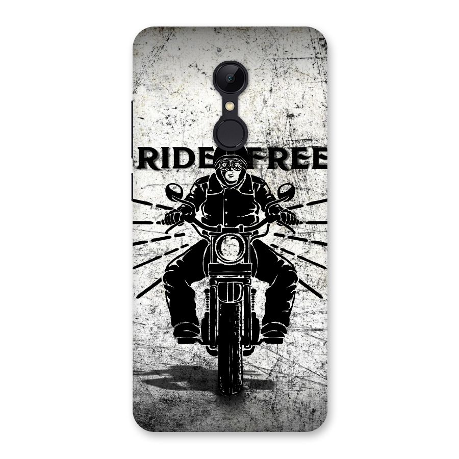 Ride Free Back Case for Redmi 5