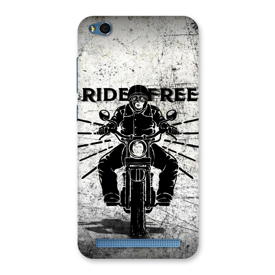 Ride Free Back Case for Redmi 5A