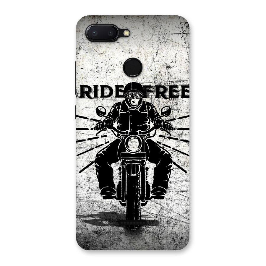 Ride Free Back Case for Redmi 6