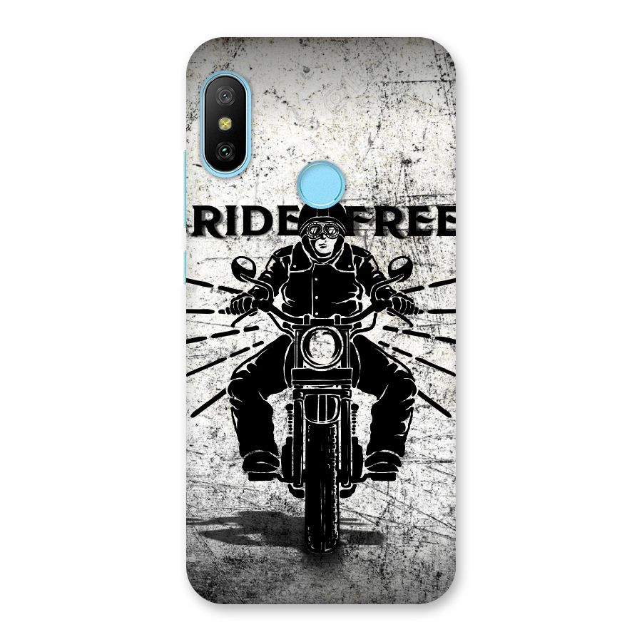 Ride Free Back Case for Redmi 6 Pro