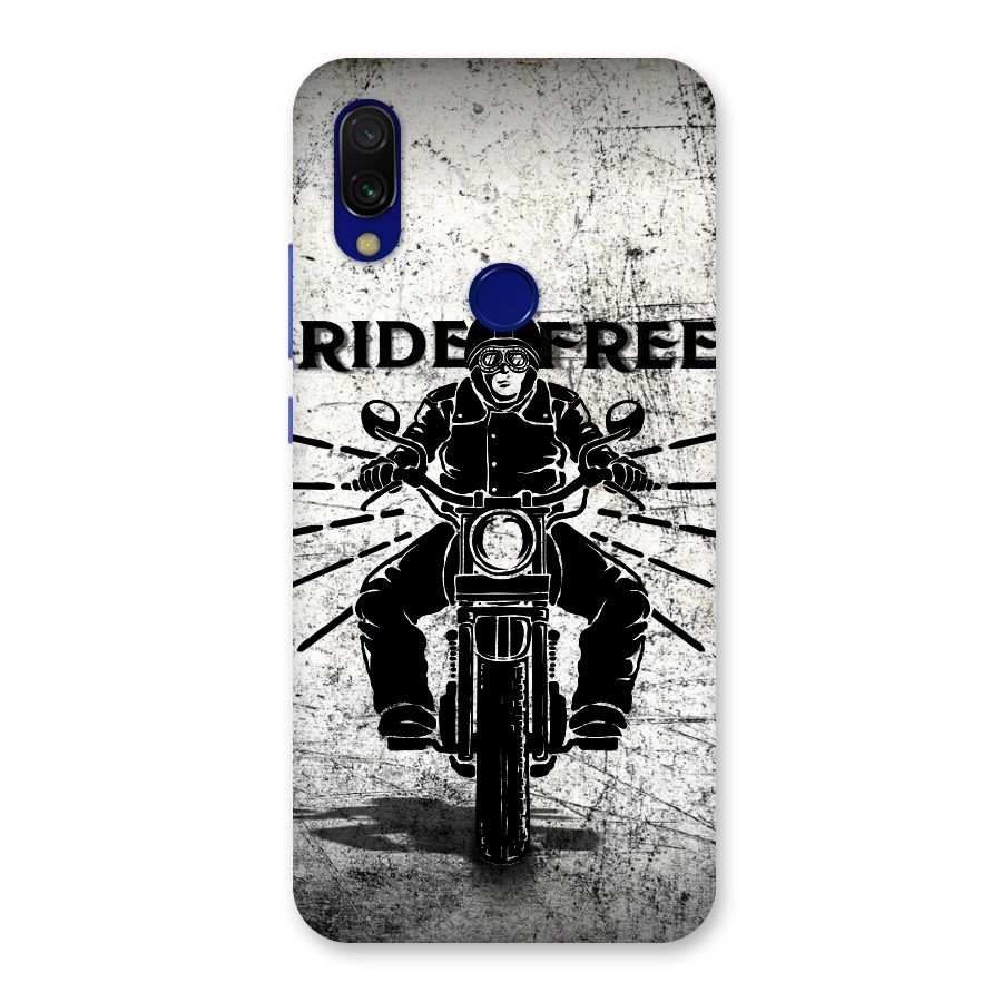 Ride Free Back Case for Redmi 7