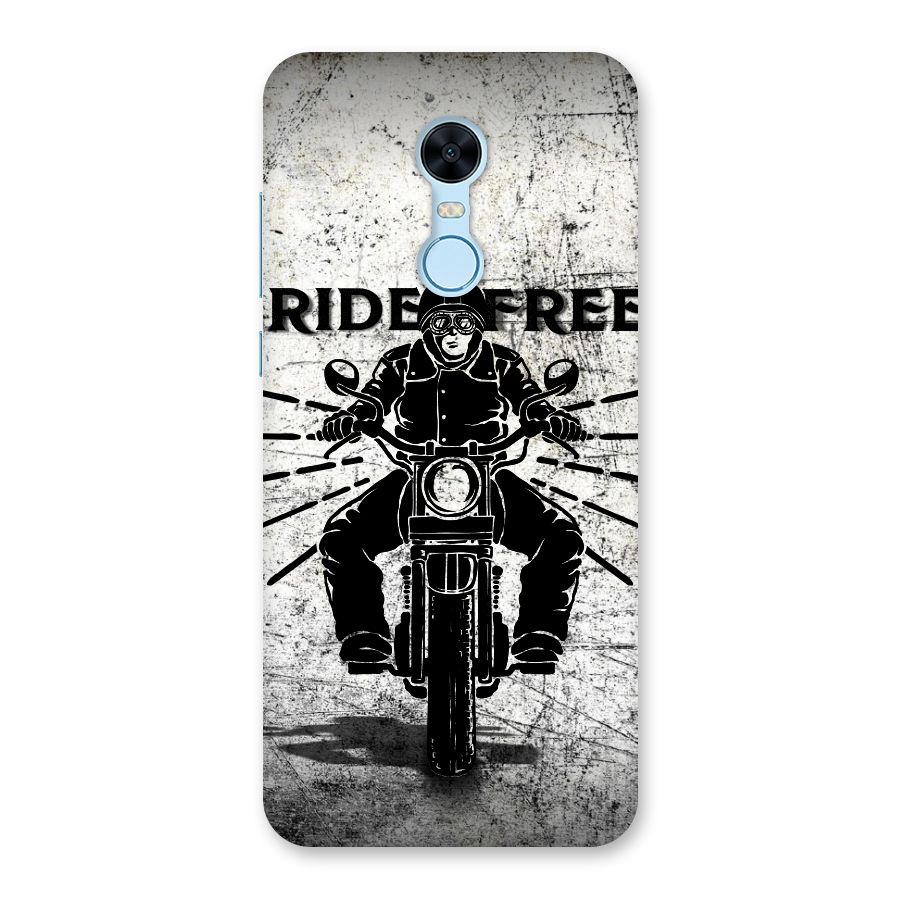Ride Free Back Case for Redmi Note 5