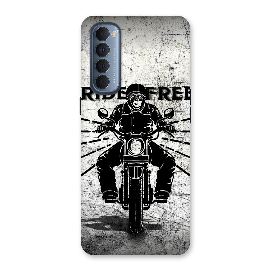 Ride Free Back Case for Reno4 Pro