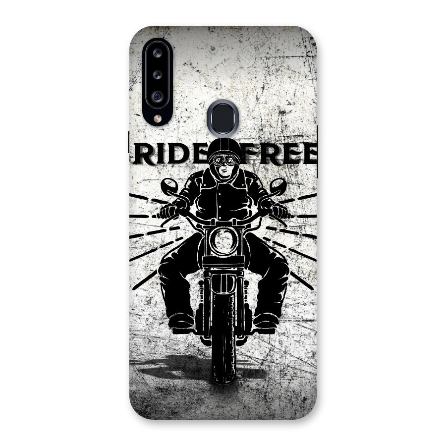 Ride Free Back Case for Samsung Galaxy A20s